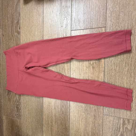 Lululemon Women's High-Rise Align Leggings, Red Merlot Size 6, Athletic, Fall - Picture 5 of 7